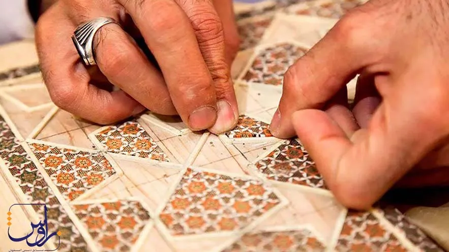 تفاوت خاتم کاری اصفهان و شیراز